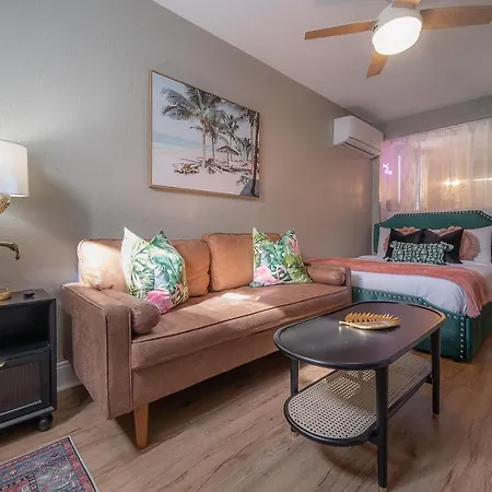 Stylish Updated Studio In Tampa - Hyde Park & Ut